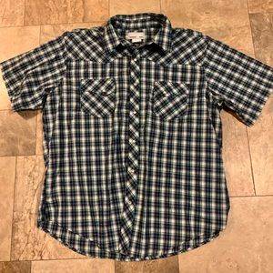 Wrangler snap up short sleeve shirt